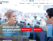 Tablet Screenshot of knuwer.nl